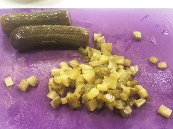 Тарталетки с печенью трески фото 3 шага рецепта