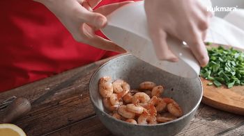 Фунчоза с креветками и овощами фото 10 шага рецепта