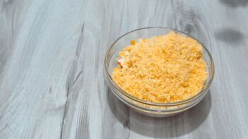 Крабовый салат с креветками фото 6 шага рецепта