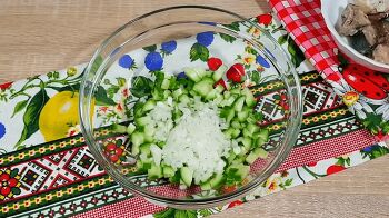 Салат на каждый день фото 3 шага рецепта