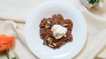 Овсянка на миндальном молоке фото 6 шага рецепта