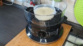 Рассыпчатый рис в пароварке фото 3 шага рецепта