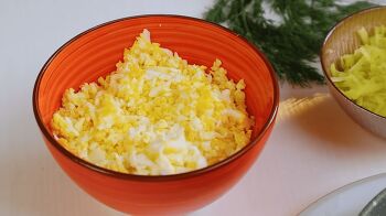 Салат «Снежный король» фото 4 шага рецепта