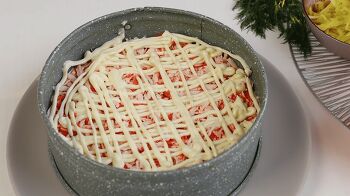 Салат «Снежный король» фото 7 шага рецепта