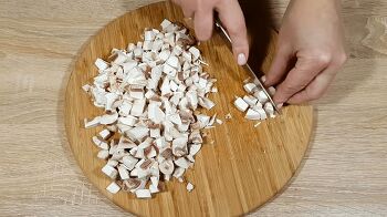 Постный Оливье фото 2 шага рецепта