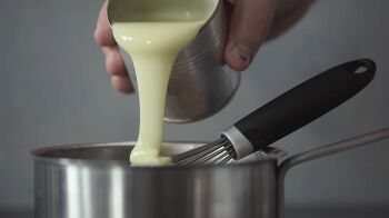 Какао со сгущенкой фото 3 шага рецепта