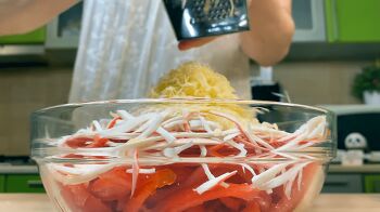 Салат Красное море фото 5 шага рецепта