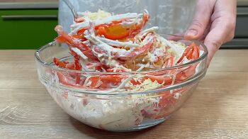 Салат Красное море фото 6 шага рецепта