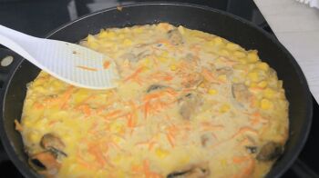 Плов с мидиями фото 9 шага рецепта