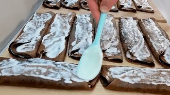 Французский блинный торт фото 10 шага рецепта