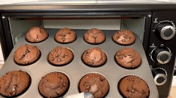 Шоколадные маффины фото 10 шага рецепта