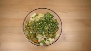 Винегрет фото 5 шага рецепта