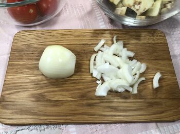 Армянский салат с баклажанами фото 2 шага рецепта