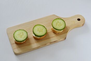 Бутерброды с огурцом и редисом фото 3 шага рецепта