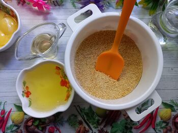 Льняной хлеб без муки фото 2 шага рецепта