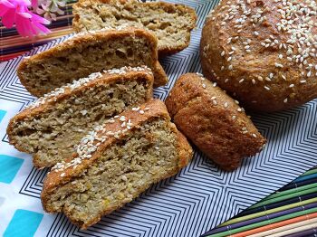 Льняной хлеб без муки фото 7 шага рецепта