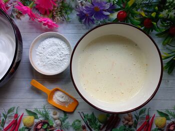 Йогуртовая запеканка фото 3 шага рецепта