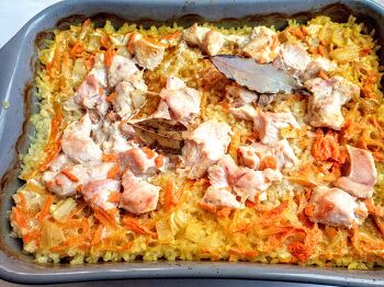 Плов с куриной грудкой фото 9 шага рецепта