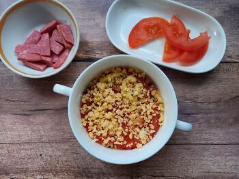 Пицца в микроволновке фото 8 шага рецепта