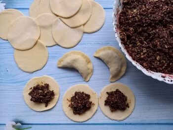 Вареники с легкими фото 8 шага рецепта