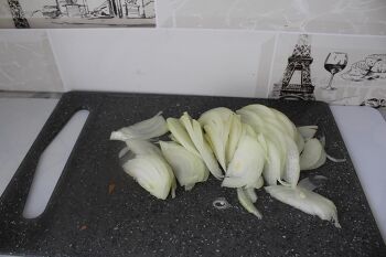 Салат по-корейски из свежей селедки фото 3 шага рецепта