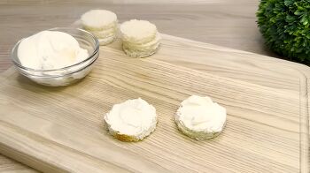 Канапе с ветчиной фото 2 шага рецепта